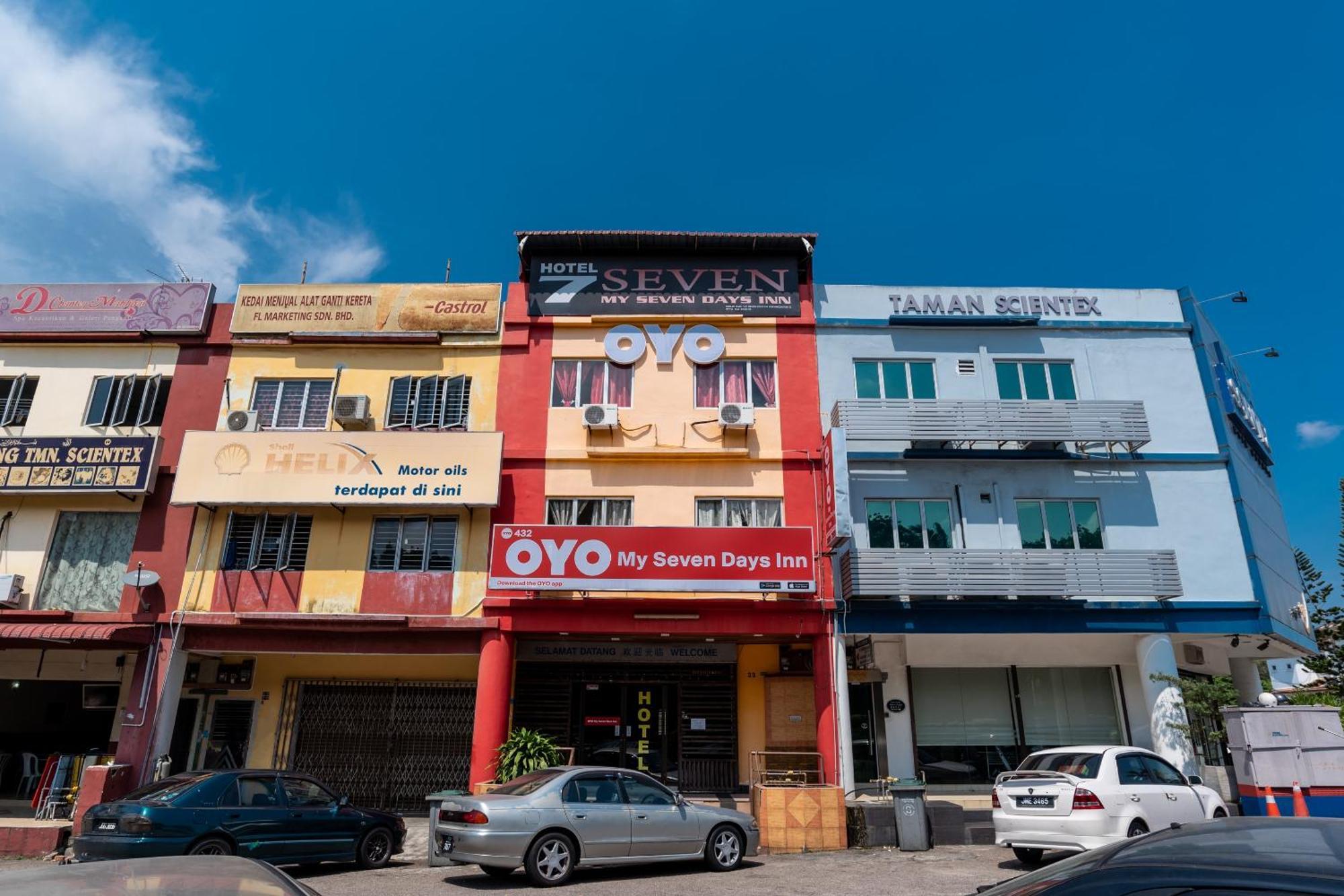Super Oyo 432 My 7Days Inn Джохор-Бару Экстерьер фото
